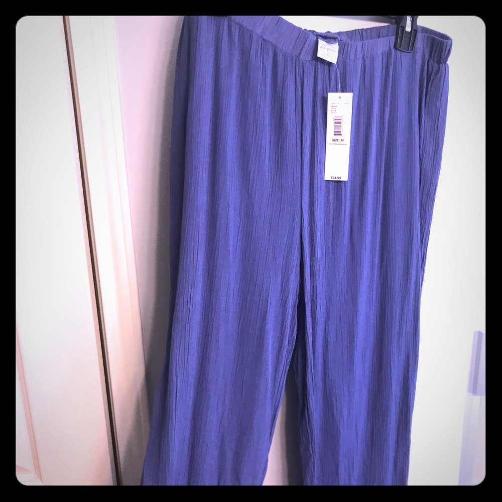 Flowy pull on pants